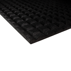 Mosolut Rubber Anti-Shock 100 × 100 cm Outdoor, black
