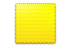PVC-Bodenfliese Mosolut Machine Industrial, 7mm, noppen, Gelb