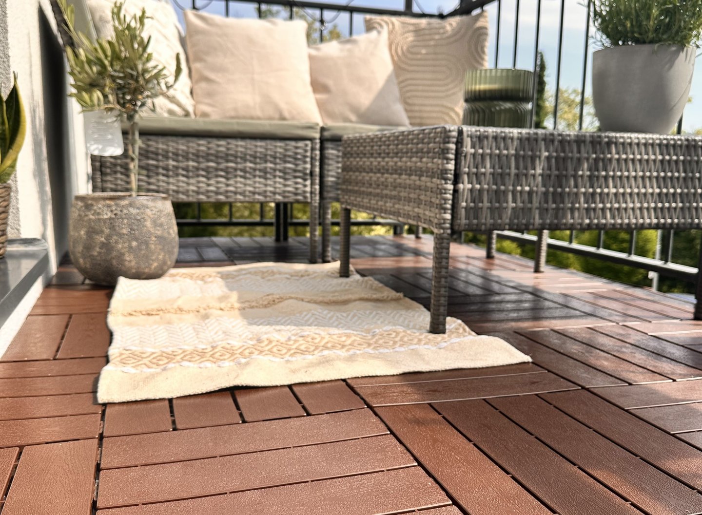 For your summer moments on the balcony