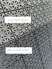 Mosolut Hestra plastic flooring, Floorcy, dark grey, 1 m²