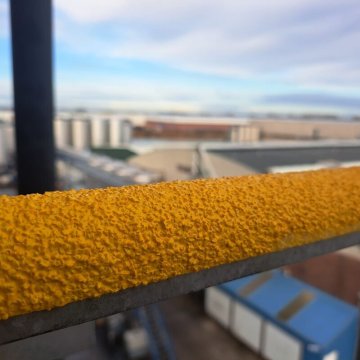 Antirutschprofile für Leitersprossen