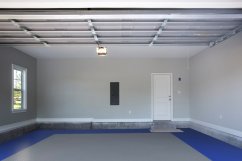 PVC-Bodenfliese Mosolut Machine Industrial, 7mm, glatt, Blau