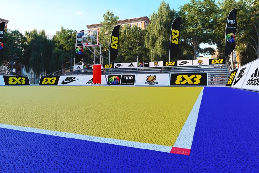 Sportovní podlaha Bergo Ultimate™ - Barva: Oranžová
