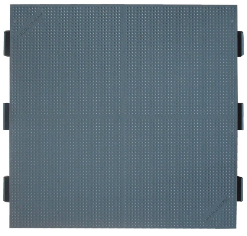 Mosolut Event outdoor solid plastic tile, grey