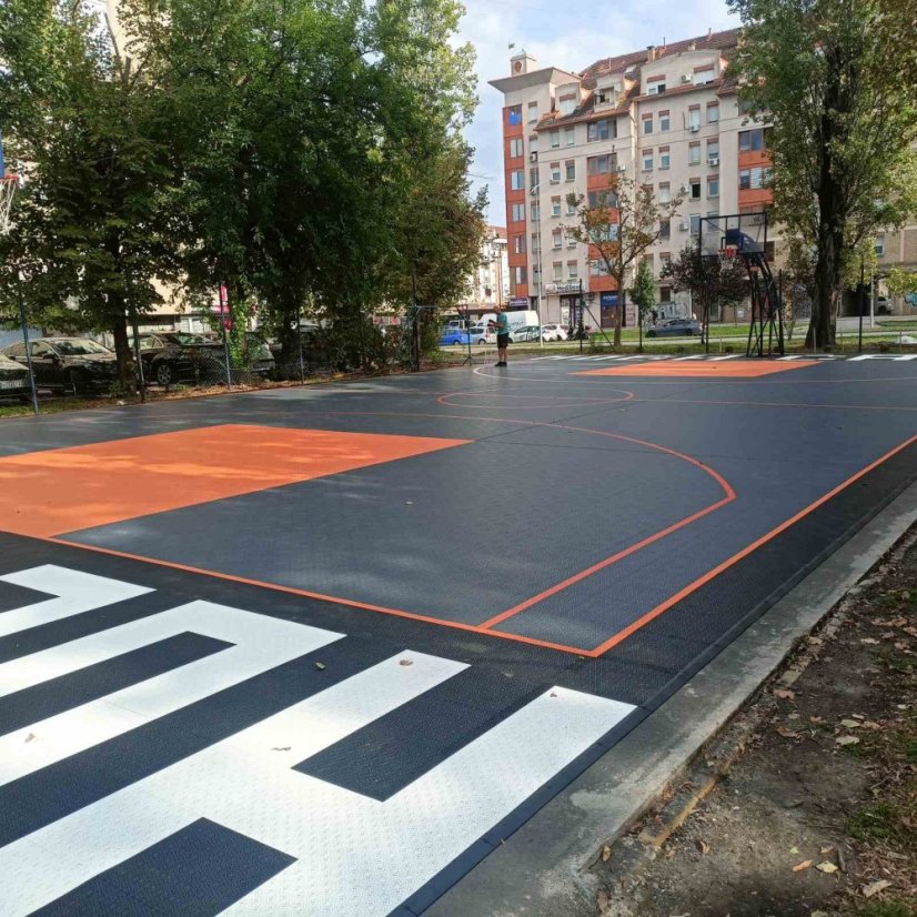 Sportovní podlaha Bergo Ultimate™ - Barva: Oranžová