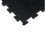 Mosolut Fitness Puzzle Standard 102,5 × 102,5 cm, černá s 10 % modrého EPDM