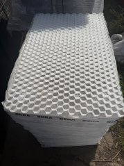 BERA Gravel Fix PRO štrková rohož, biela – paleta 80 ks / 71 m²