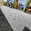 Mosolut AERO plastic floor tiles, black