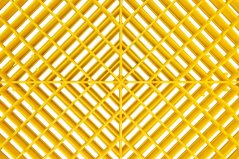 Mosolut AERO plastic floor tiles, yellow