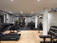 Mosolut Fitness Standard deska 100 x 100, černá