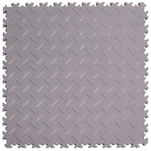 PVC dlažba Mosolut Machine Industrial ECO, 7mm, diamant, sv.sivá