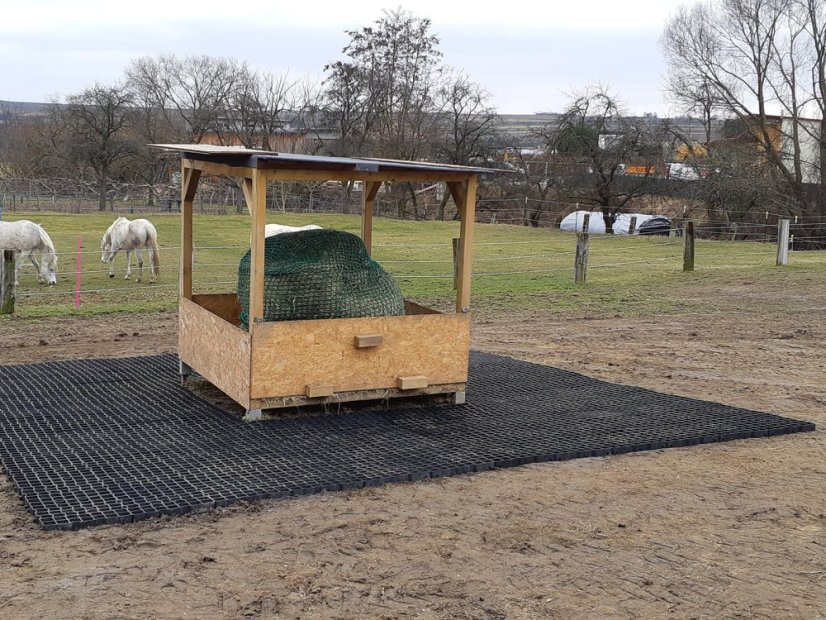 Zatravňovací a parkovací dlažba Mosolut Easygrid