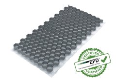 Štěrková rohož BERA Gravel Fix® Lite, šedá