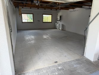 Referencia – záťažová podlaha v garáži, Vřesina pri Bílovci, CZ