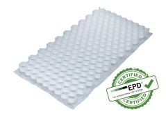 Štěrková rohož BERA Gravel Fix® Lite, bílá
