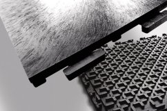 Mosolut Machine Resistance Clip 15 mm, zrnitá, grafit