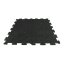 Mosolut Fitness Puzzle Standard 102,5 x 102,5 cm, čierna s 10% zeleným EPDM - Výška [cm]: 1,5