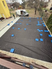 Geotextilie pod sportovní povrch Bergo