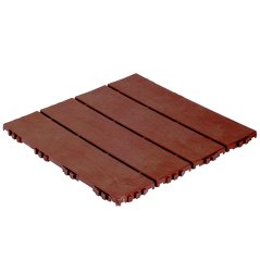 Mosolut Hestra outdoor flooring, Woodlook, mahogany, 1 m²