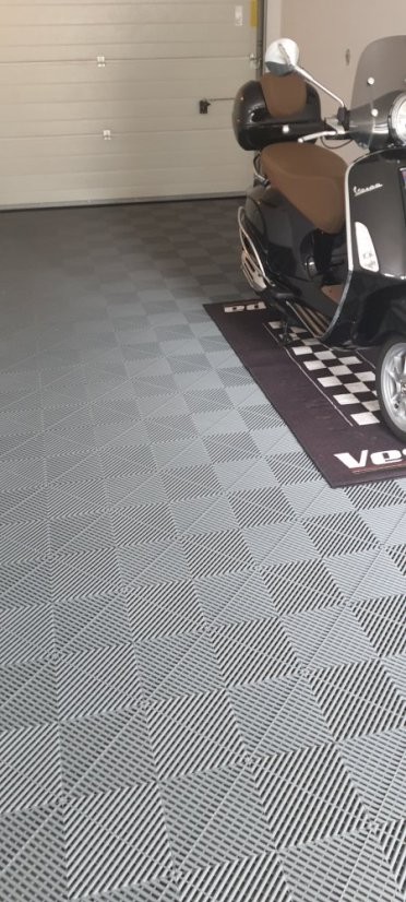 Plastová dlažba Mosolut AERO, sivá