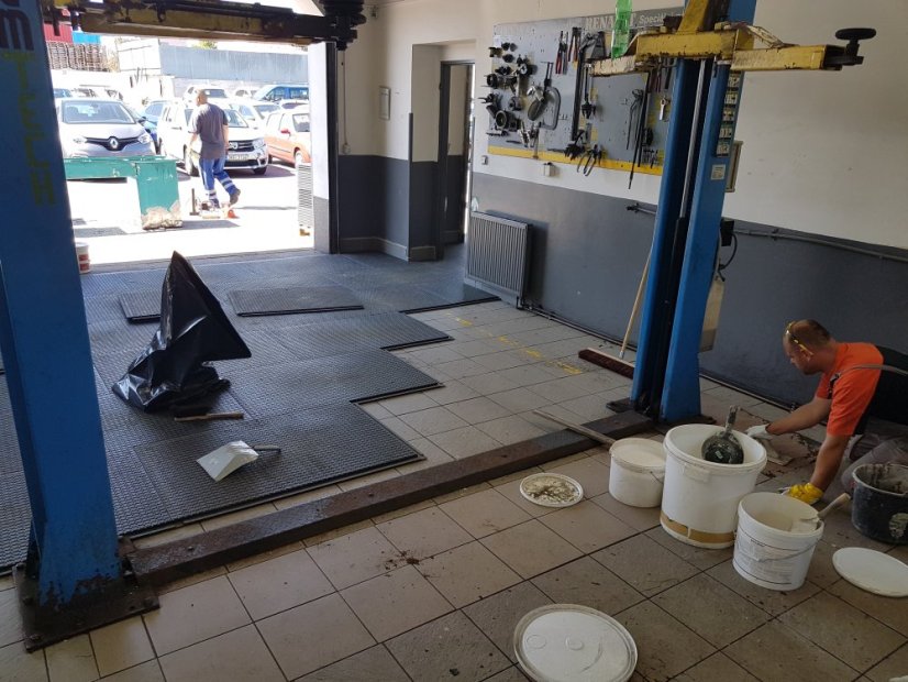 Mosolut Heavy 024 heavy-duty stable mat, 24 mm thick