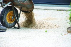 BERA Gravel Fix PRO štěrková rohož, bílá