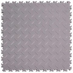 PVC dlažba Mosolut Machine Industrial+ diamant, ECO, sv.šedá