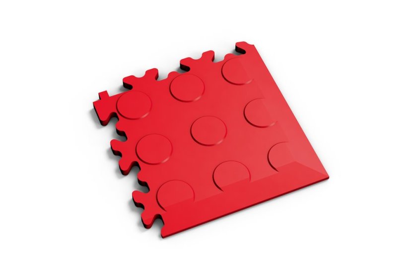 PVC roh Mosolut Machine Industrial, 7mm, mince - Barva: Červená PVC roh Mosolut Machine Industrial, 7mm, mince - Barva: Červená