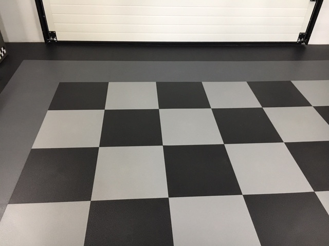 PVC dlažba Mosolut Machine Commercial HL Invisible, ECO šedá