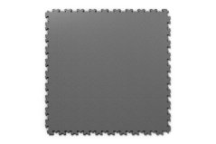 Mosolut Machine Industrial PVC Tiles, 7mm, Smooth, Graphite