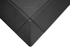 Plastový podlahový roh Mosolut Event, černá