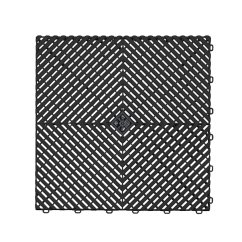 Plastová dlažba Mosolut AERO, černá