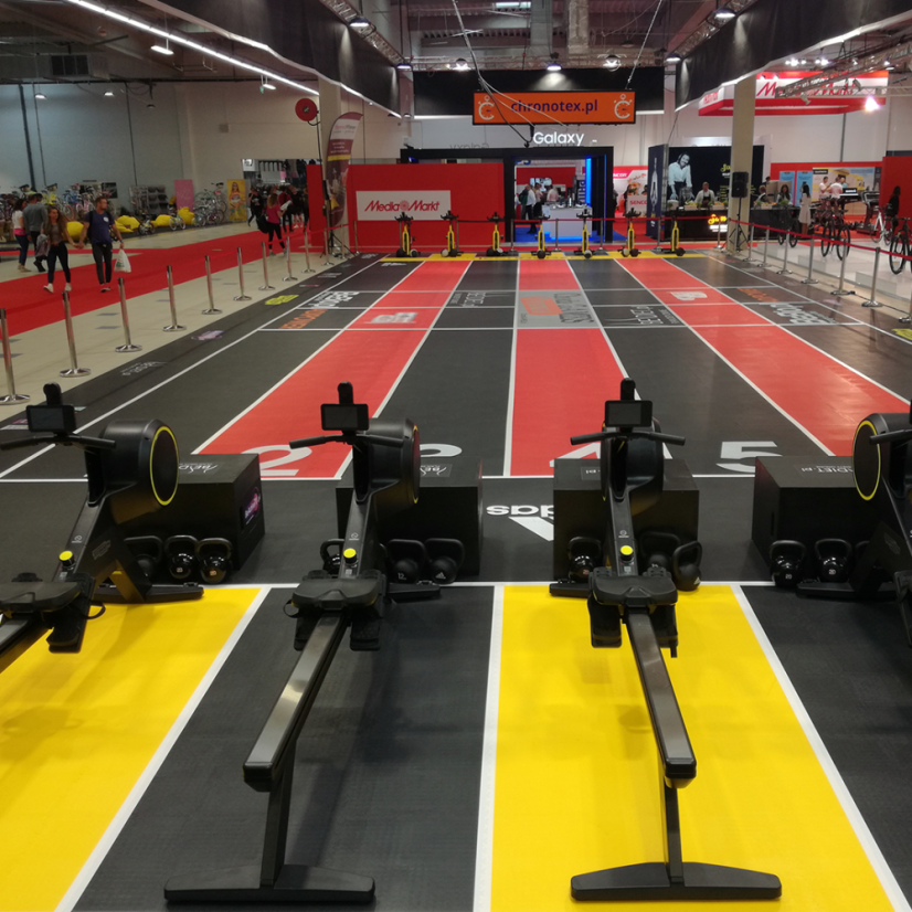 PVC-Bodenfliese Mosolut Machine Industrial, 7mm, diamant, Gelb