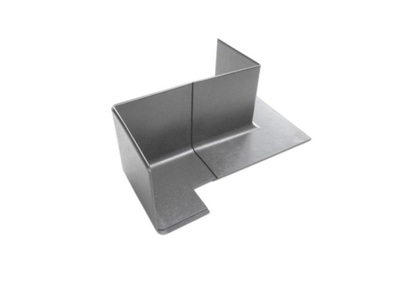Mosolut Machine Resistance Cove Moulding roh, sivá - Varianta: Vnútorný roh