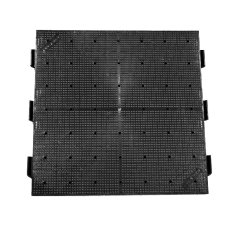 Mosolut Event outdoor perforated plastic tile, black