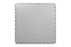 PVC dlažba Mosolut Machine Industrial+, diamant, sivá