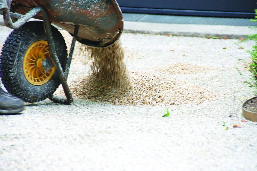 Štrková rohož BERA Gravel Fix PRO, biela