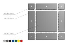 Mosolut Machine Commercial HL Invisible PVC Ramp Edge