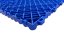 Mosolut AERO plastic floor tiles, blue