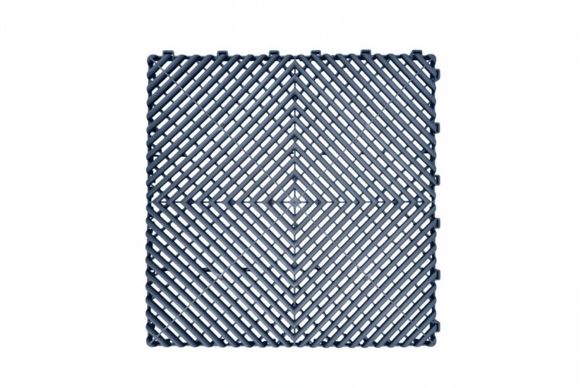 Mosolut AERO plastic floor tiles, black
