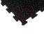 Mosolut Fitness Puzzle Standard 102,5 × 102,5 cm, čierna s 10 % žltého EPDM