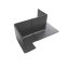 Mosolut Machine Resistance Cove Moulding roh, čierna - Varianta: Vonkajší roh