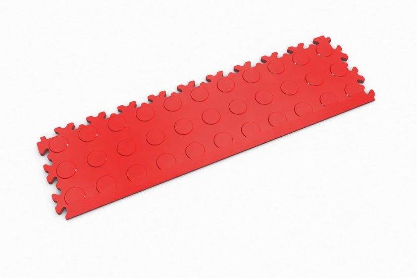 PVC nájezd Mosolut Machine Industrial+, mince - Barva: Červená