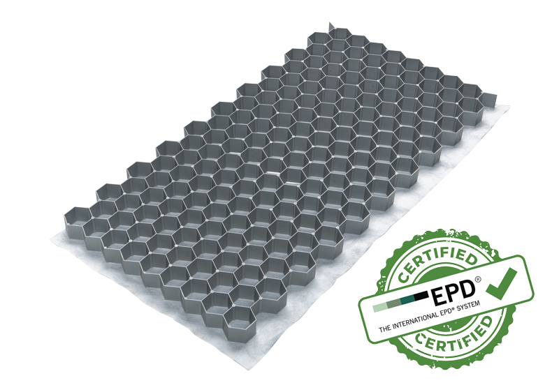 Štěrková rohož BERA Gravel Fix® Lite, šedá