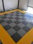 Mosolut Machine Industrial PVC Tiles, 7mm, Diamond, Graphite