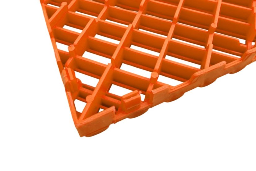 Plastová dlažba Mosolut AERO, oranžová