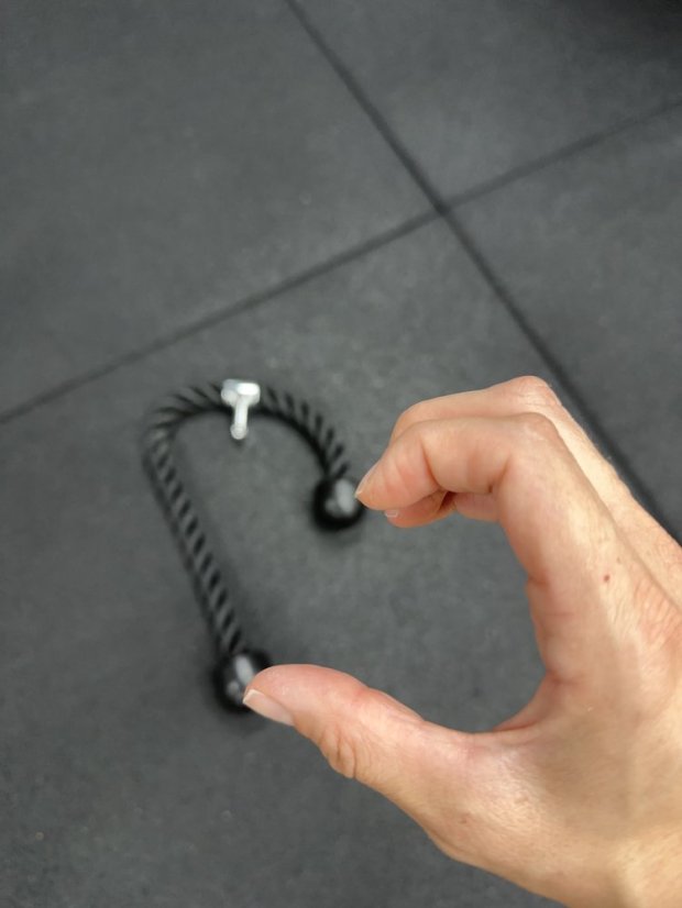 Mosolut Fitness Standard 100 × 100, czarna - Height [cm]: 3