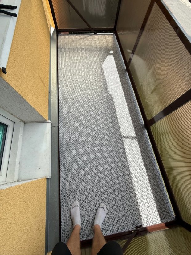 Plastová dlažba Mosolut Hestra Universa, svetlosivá, 1 m²