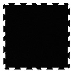 Mosolut Fitness Puzzle Standard 102,5 × 102,5 cm, černá