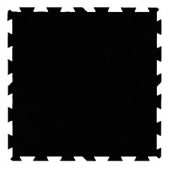 Mosolut Fitness Puzzle Standard 102,5 × 102,5 cm, čierna